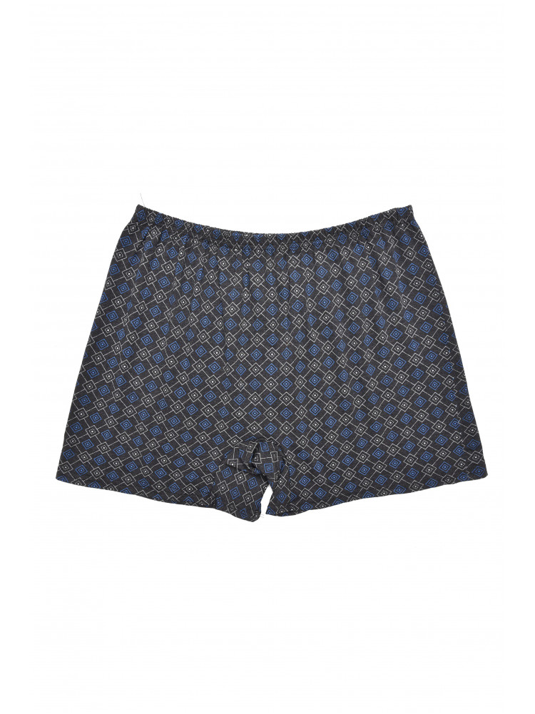 Труси сімейні чоловічі батальні темно-сірого кольору з принтом 217384C