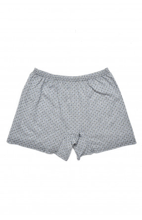 Трусы семейные мужские серого цвета с принтом 217390C