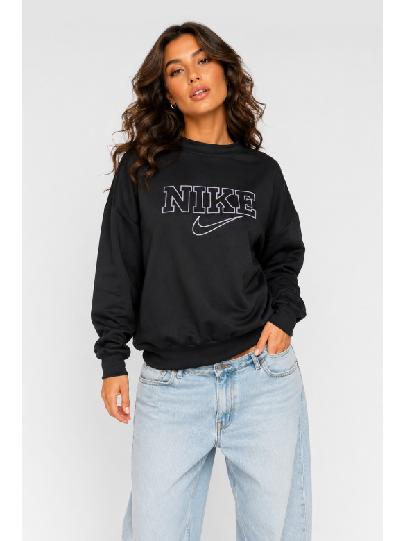 Кофта женская черного цвета с принтом 1460 217990C