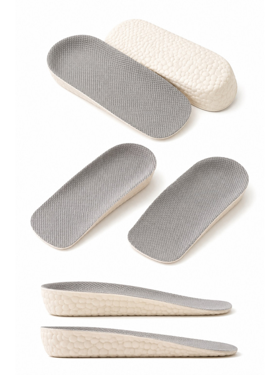 Ортопедические стельки под пятку 1,5см. Height Insoles серого цвета 218146C