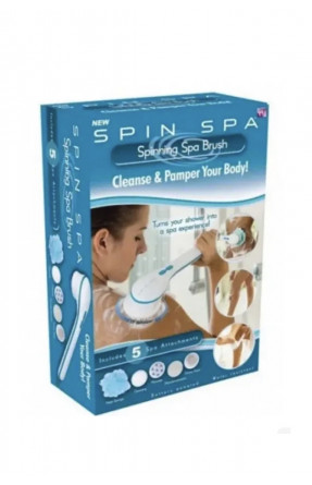 Массажная щетка для тела Spin Spa Brush 5в1 218196C