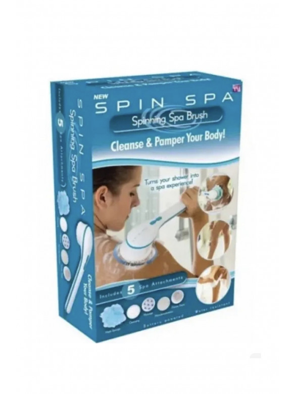 Массажная щетка для тела Spin Spa Brush 5в1 218196C
