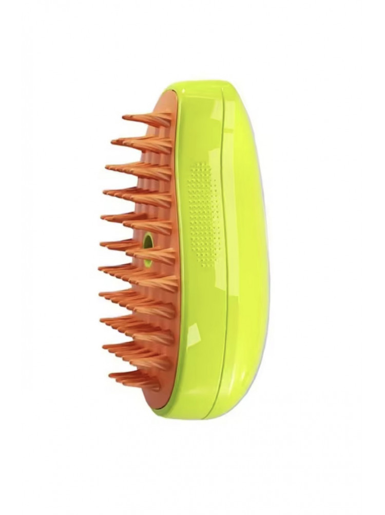 Парова щітка спрей Pet Spray Massage Brush Масажер 3в1 зеленого кольору 218260C