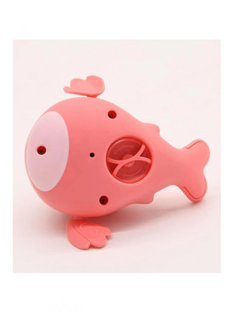 Водоплавна іграшка для ванної Bath Toys Кит рожевого кольору 218300C