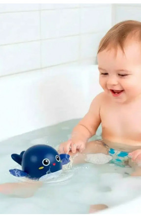 Водоплавна іграшка для ванної Bath Toys Кит синього кольору 218301C