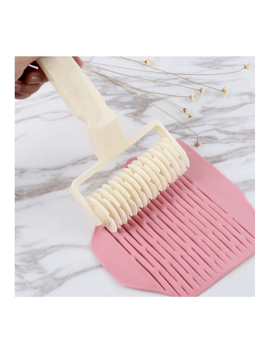 Роликовый нож для нарезки сетки из теста Pastry Roller 218308C