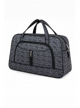 Сумка дорожня унісекс сірого кольору 5058-1 218477C