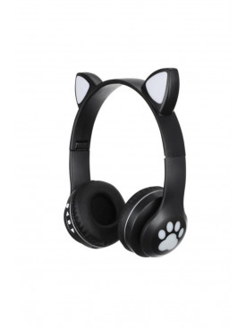 Навушники з вушками Bluetooth Cat Ear 218486C