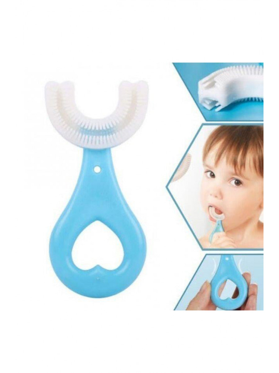 Детская зубная щетка 360 градусов в виде капы 218487C