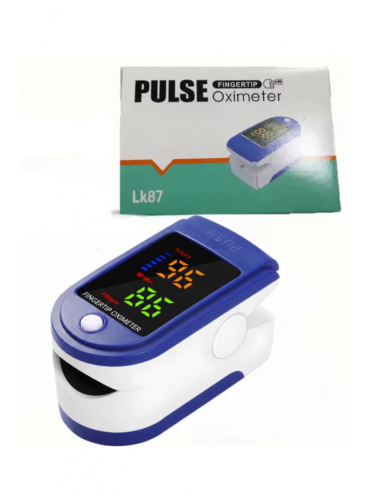 Пульсоксиметр Pulse Oximeter LK87 на палец 218497C