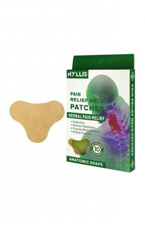 Пластырь для снятия боли в шее pain relief neck patches 10 шт 218559C