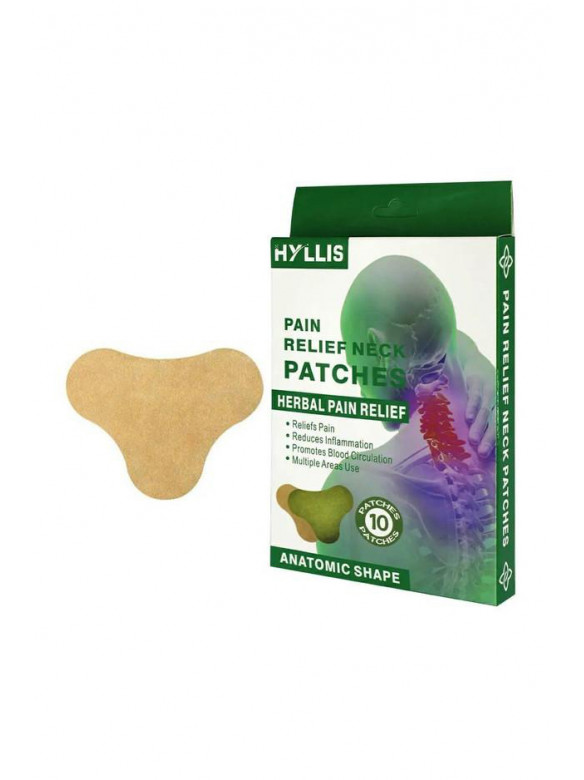 Пластырь для снятия боли в шее pain relief neck patches 10 шт 218559C