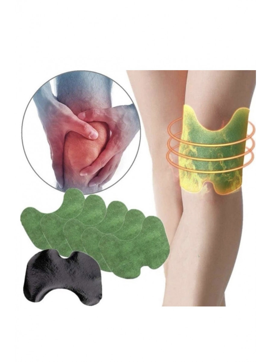 Обезболивающий пластырь для колена с экстрактом полыни Knee Patch 10 шт 218564C