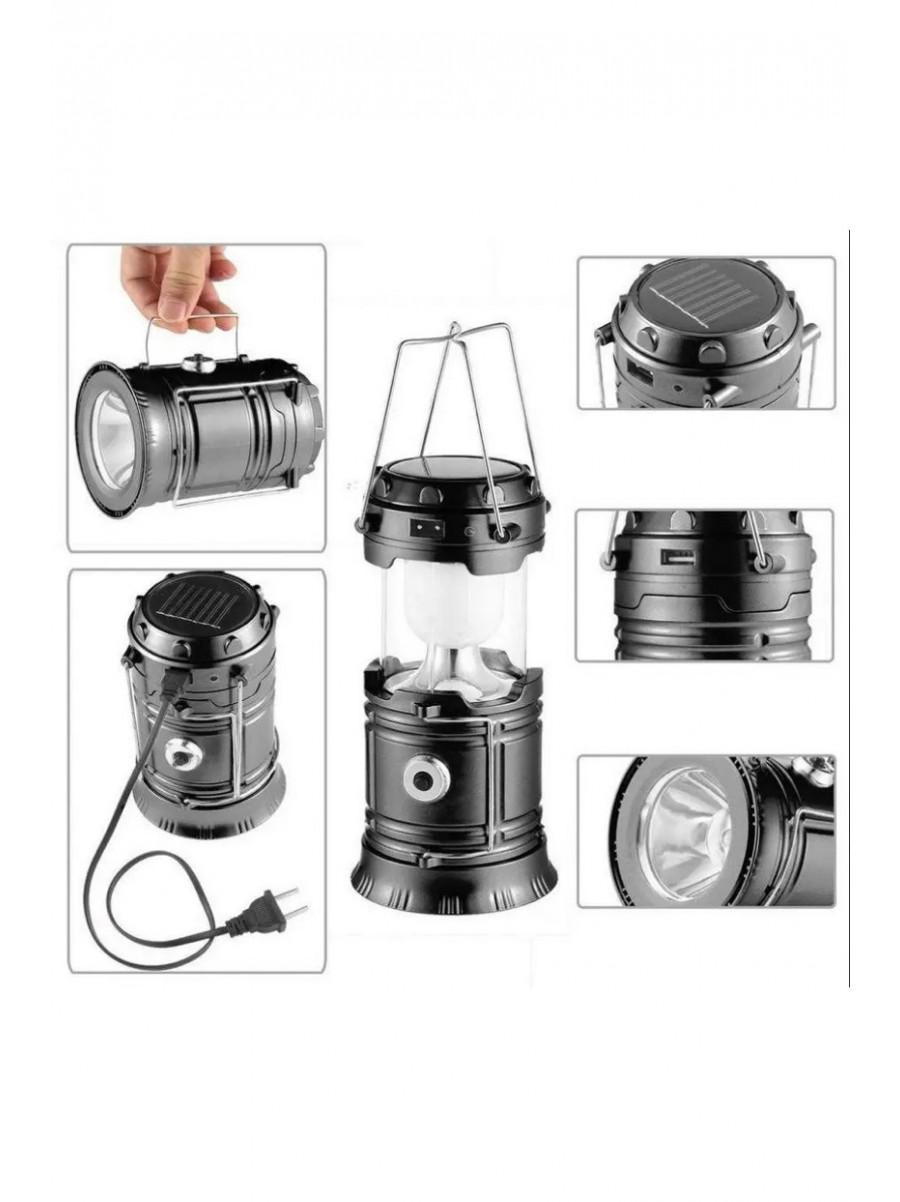Кемпинговый фонарь MH-5800T с солнечной зарядкой 896 218735C