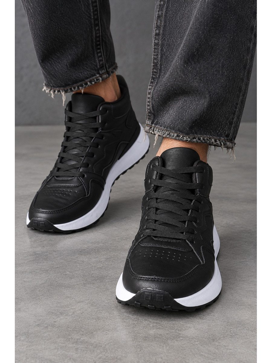 Кроссовки мужские черного цвета 1316-1 219614C