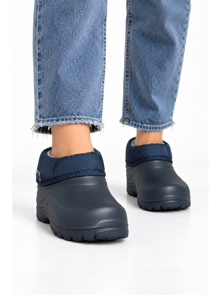 Галоши детские на флисе синего цвета 084 219742C